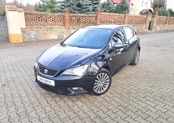 Seat Ibiza cena 36900 przebieg: 144074, rok produkcji 2016 z Sławno małe 172